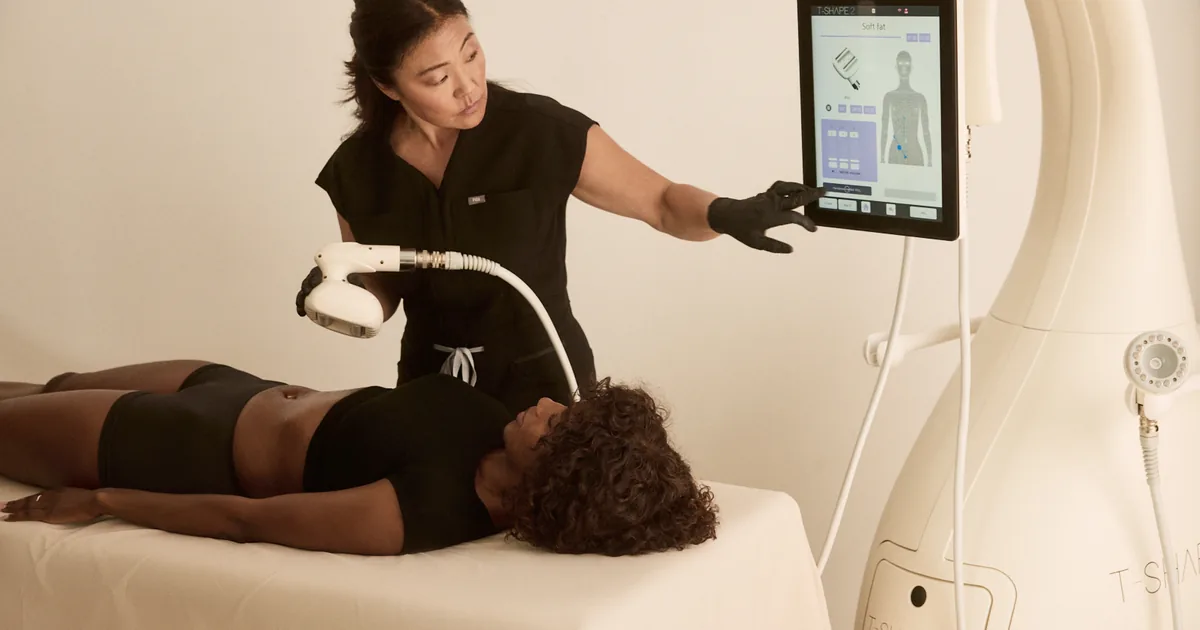 Comparison of T-Shape 2 and EMSCULPT NEO body treatments at iCRYO Grosse Pointe